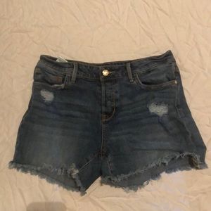 Sam Edelman “The Lotus” denim shorts